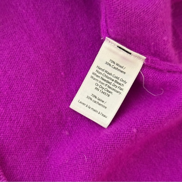 Vineyard Vines Wool Cashmere Turtleneck Sweater XS - Picture 8 of 8